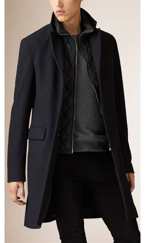 burberry cashmere wool coat leather|burberry men's cashmere overcoat.